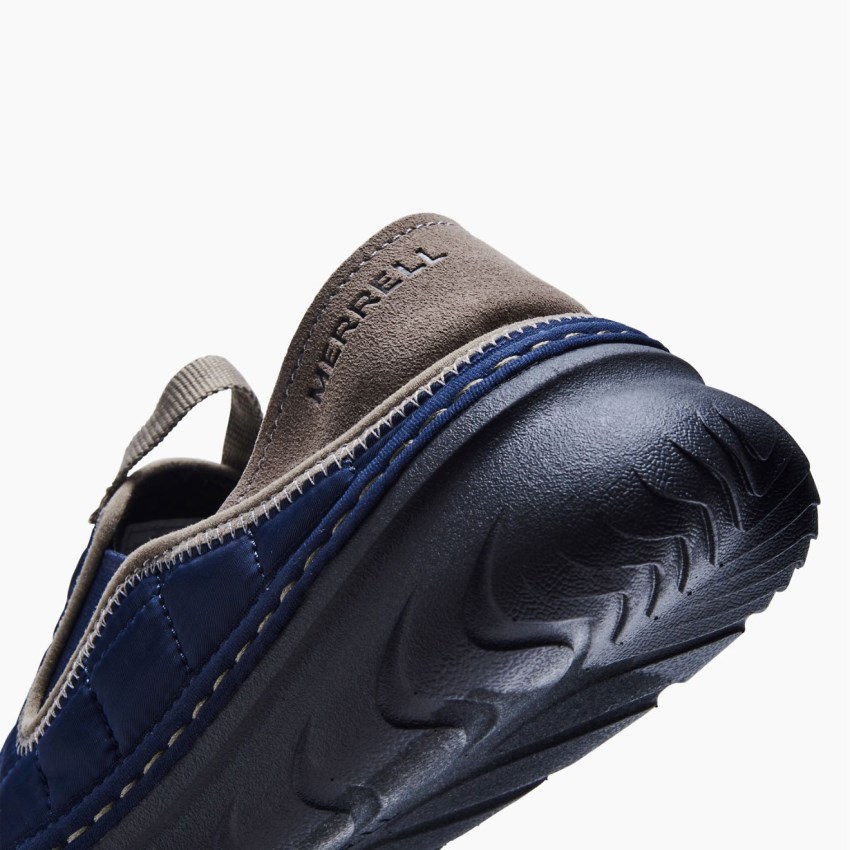 Chaussure Casual Merrell Hut Moc Bleu Marine Homme | X.M.MOLC